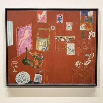 Exposition Matisse, l'Atelier rouge, Fondation Louis Vuitton Paris