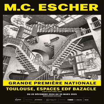 Exposition M.C. Escher, Espaces EDF Bazacle Toulouse