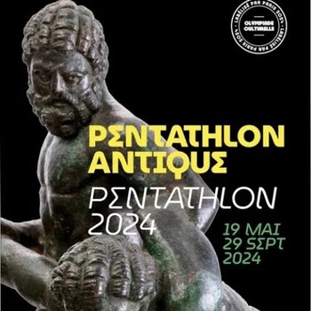 Exposition Pentathlon antique et 2024, musée d'archéologie méditerranéenne Marseille