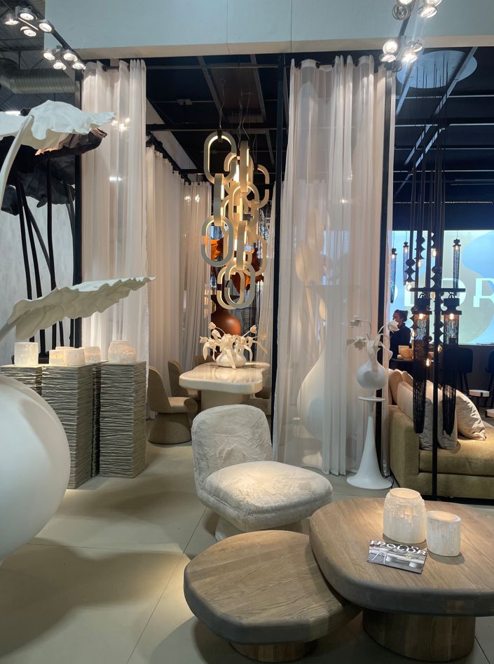 maison et objet septembre 2024 : décoration organique futuriste