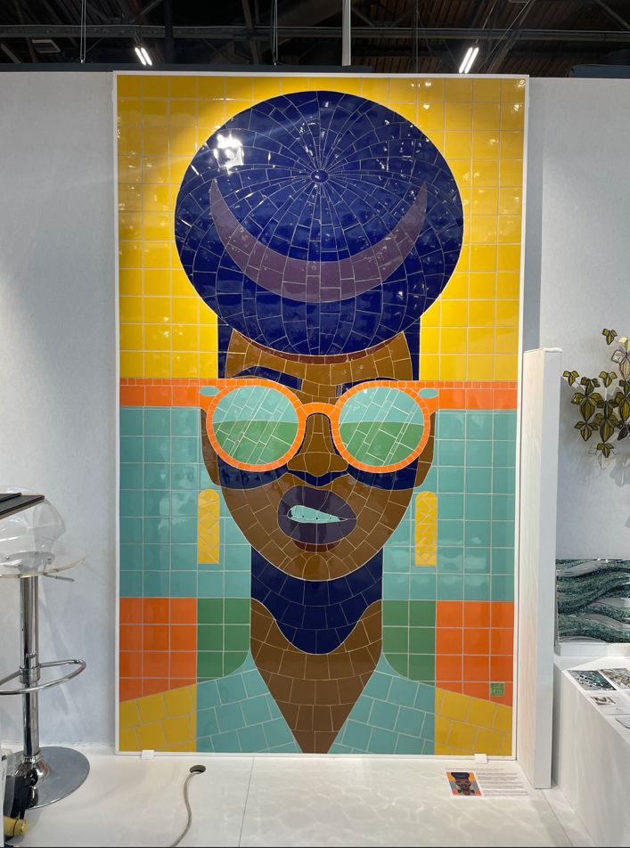 maison et objet septembre 2024 : carreaux pop art